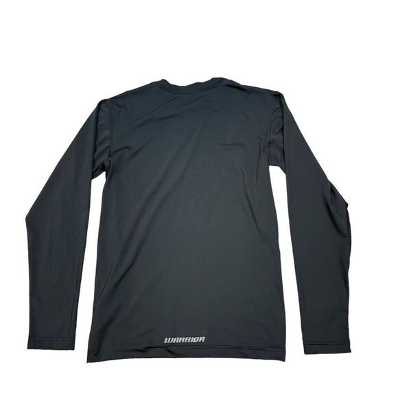 Men’s New Balance Warrior Black Long Sleeve Compression Shirt Size Medium - Picture 5 of 10